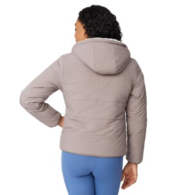 Women's Hooded Cirrus Quilted Reversible Jacket