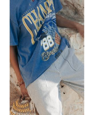 Women's Champions Acid Wash Loosefit Tee