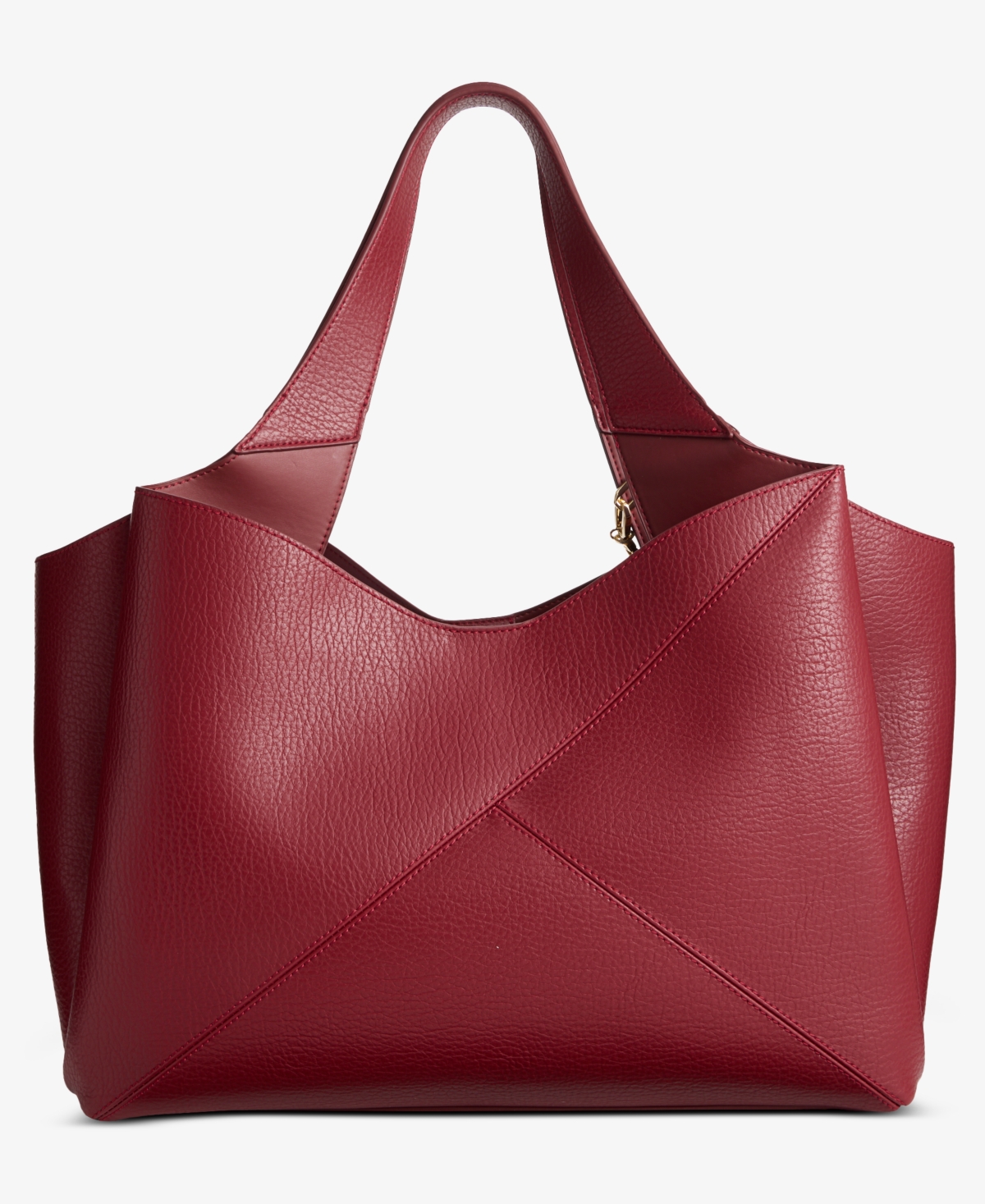 Inc International Concepts Lydiah Large Tote Bag, Exclusively At Macy's In Red