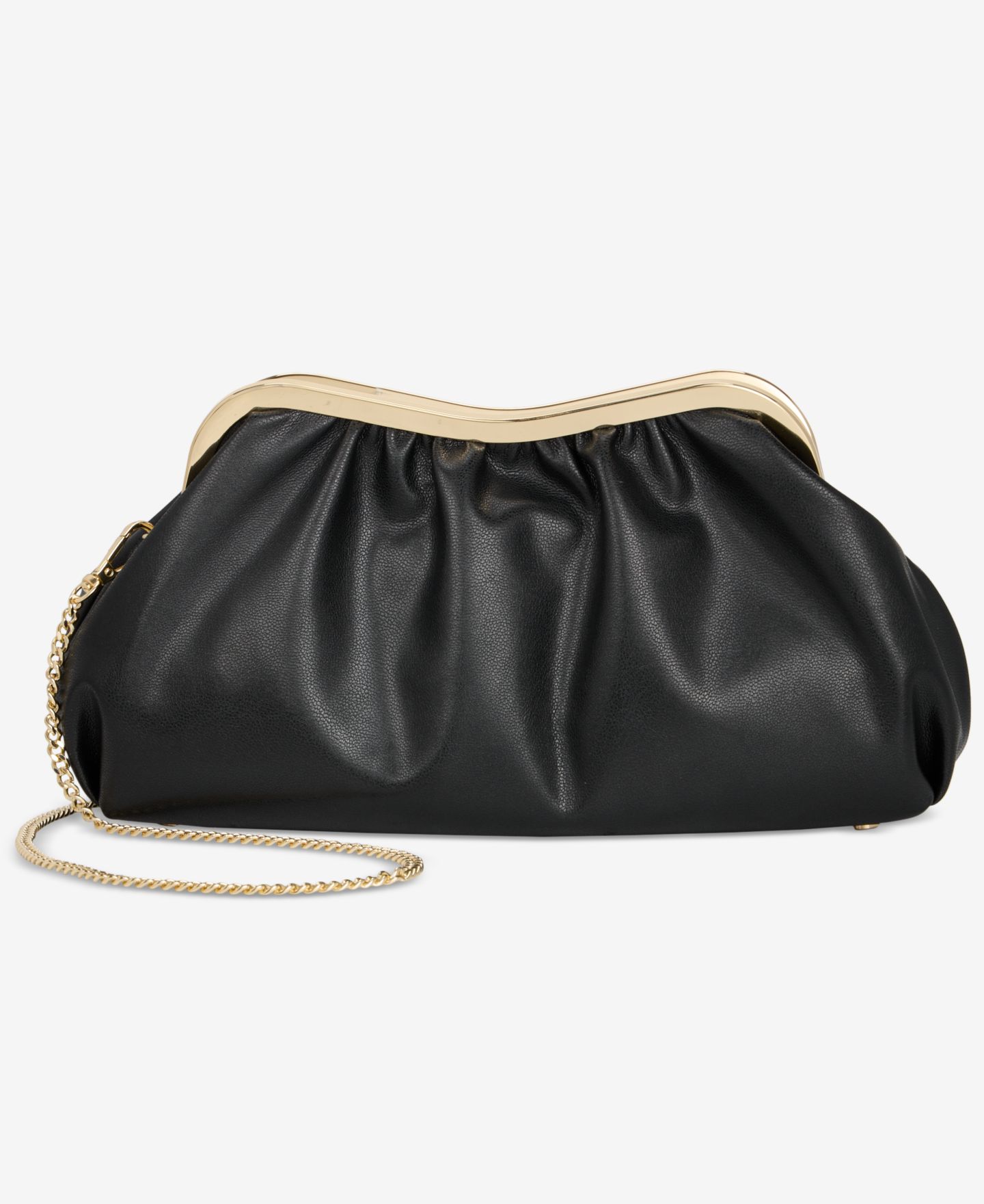 Женский клатч I.N.C. International Concepts Aariee Clutch, цвет: Глубокий чёрный — фото 1