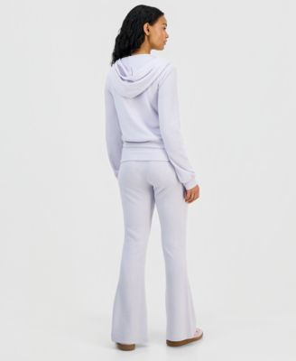 Grayson Threads, The Label Grayson Threads The Label Juniors Kuromi Thermal Hoodie Pants In Purple