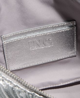 Donniee Rushed Metallic Crossbody Bag, Macy's Exclusive