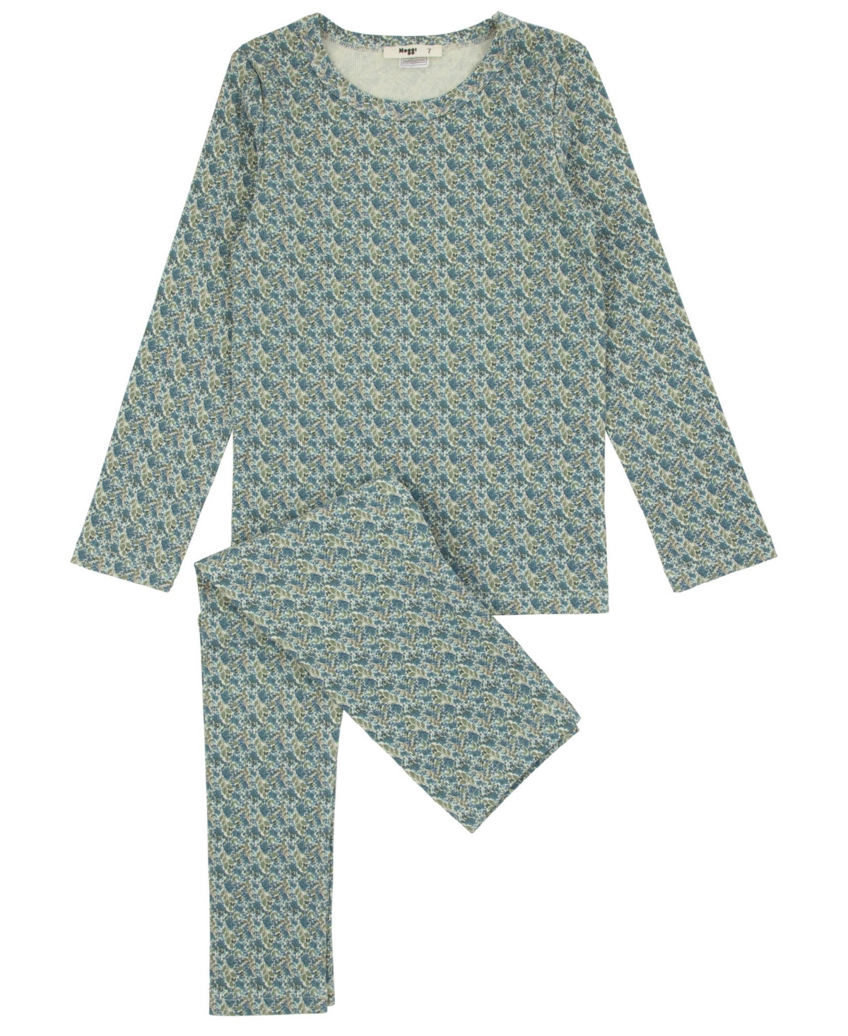 NoggiWear Baby Floral Bamboo Loungewear Set