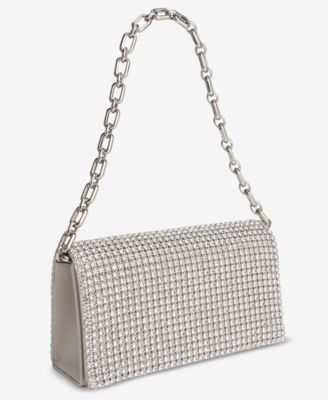 I.N.C International Concepts Diamond Mesh East/West Clutch, Created for Macy's 
