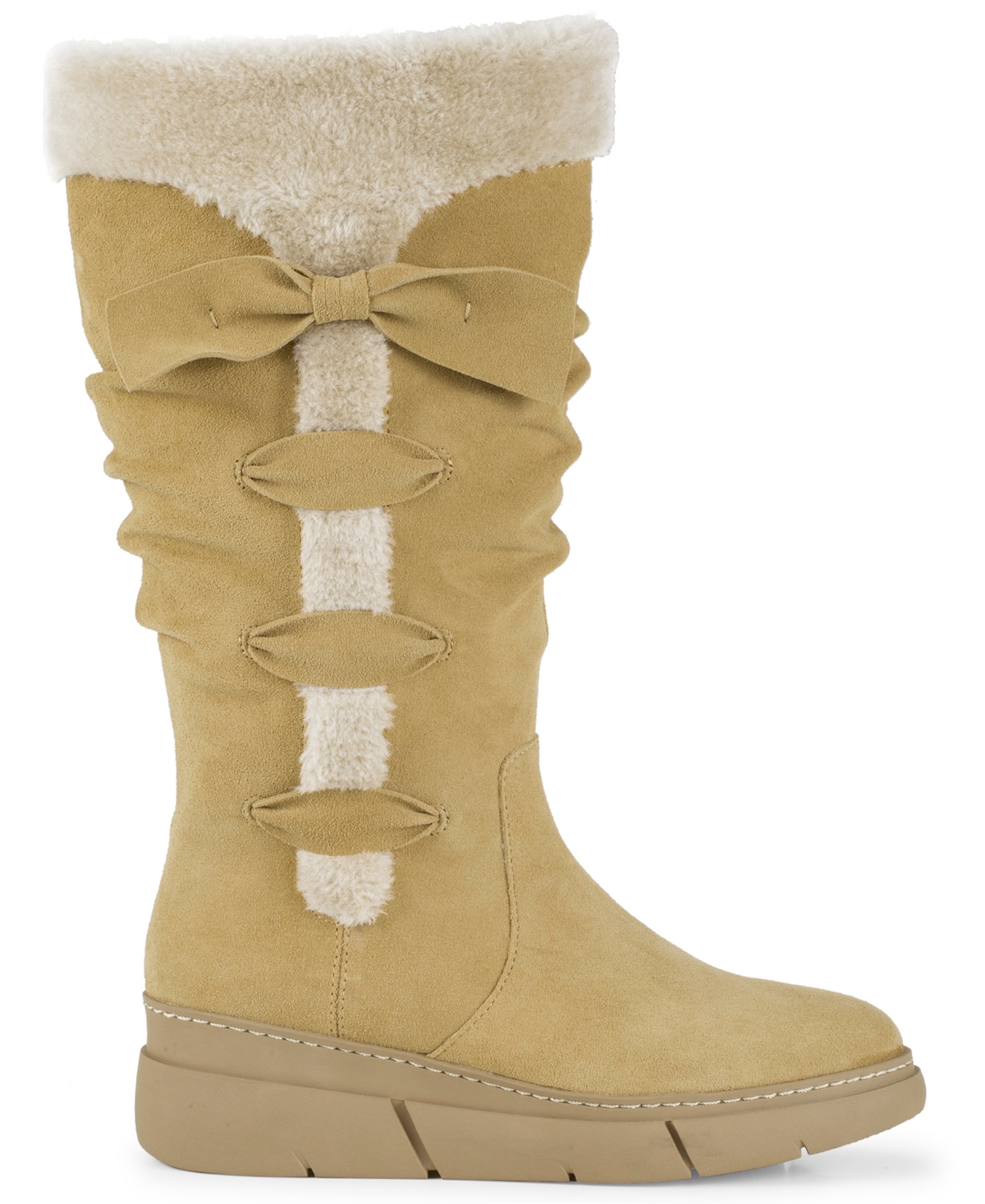 Baretraps Women's Larenna Tall Wedge Boots In Brown