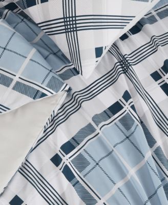 Lars Plaid 2-Pc. Duvet Set, Twin/Twin XL