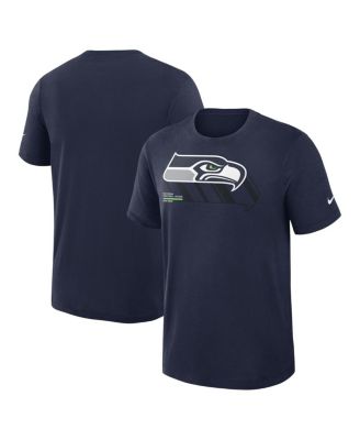 Nike - Men's College Navy Seattle Seahawks Primetime&nbsp;Slub Dri-FIT T-Shirt