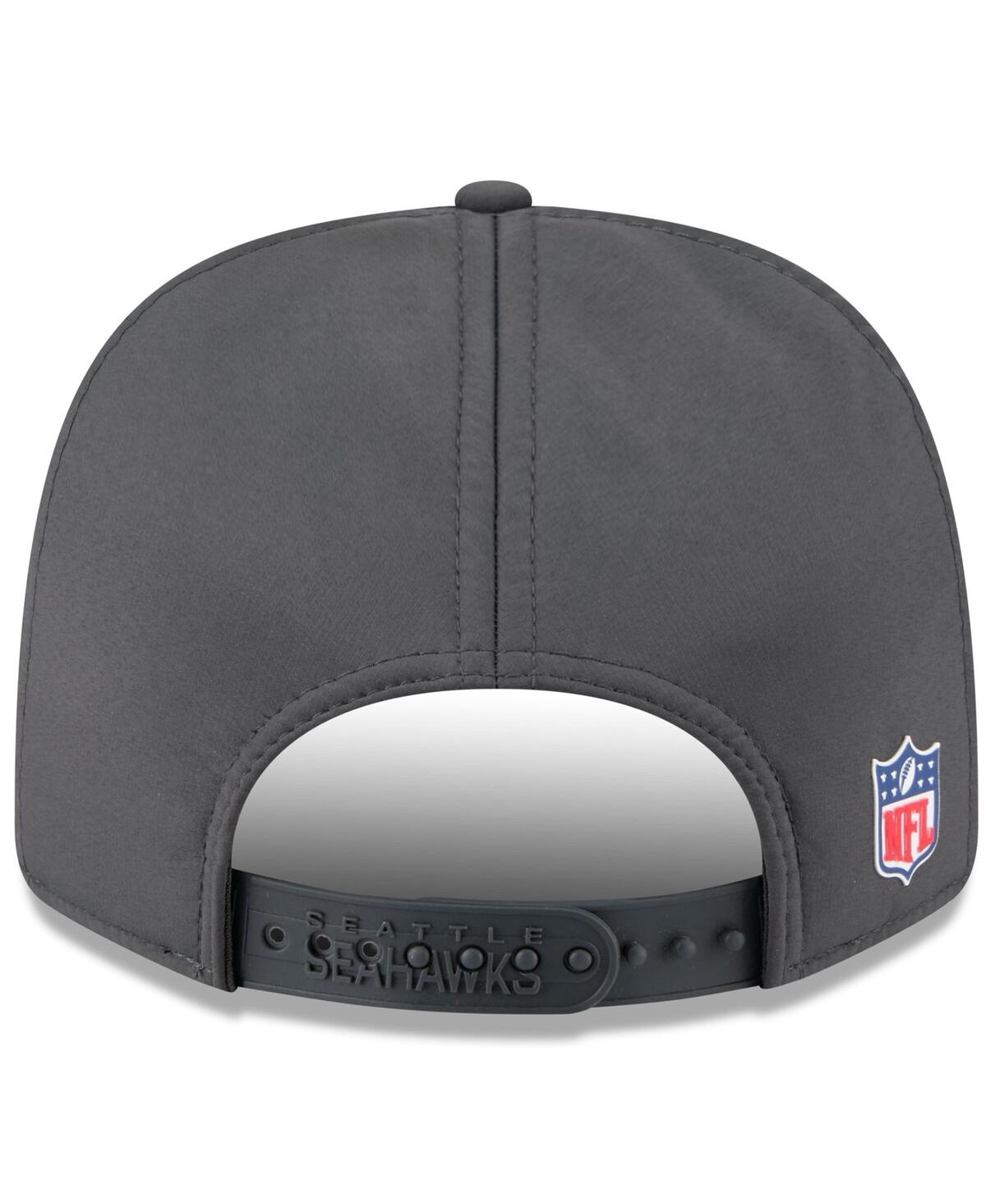 New Era Men's Charcoal Seattle Seahawks 2025 Sideline Cold Weather 9SEVENTY Adjustable Hat