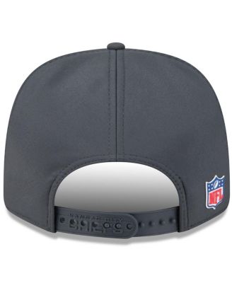 Men's Charcoal Kansas City Chiefs 2025 Sideline Cold Weather 9SEVENTY Adjustable Hat