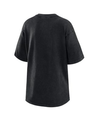 Women's Black New York Knicks Oversized Boyfriend T-Shirt