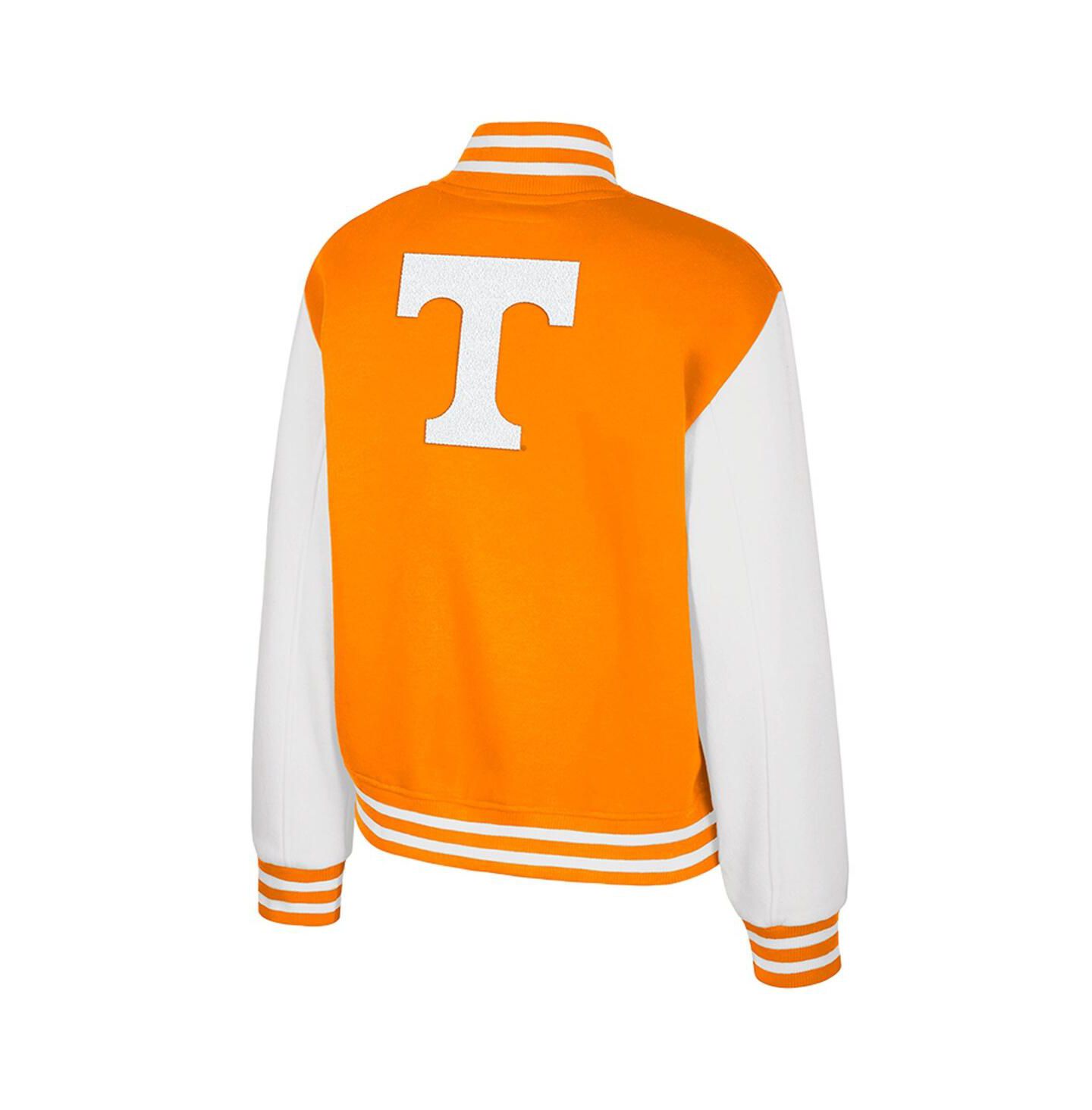 Женская куртка Colosseum Texas Tennessee Orange Tennessee Volunteers French Baguette Full Snap Fleece — фото 3