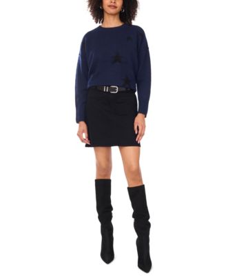 Women's Crew Neck Long Sleeve Sweater