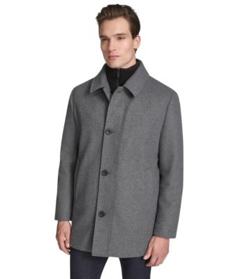 Men's Button Car Coat