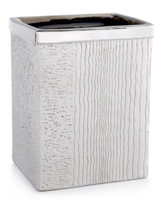 Croscill - Roebling Stripe Wastebasket