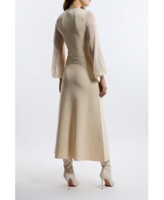 Women's Viscose Maxi Knit Dress