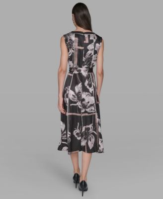 Women's Printed Midi Dress