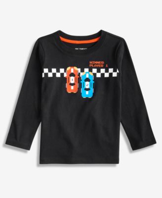 Epic Threads - Boys Toddler 2T-4T Car Race Long-Sleeve T-Shirt