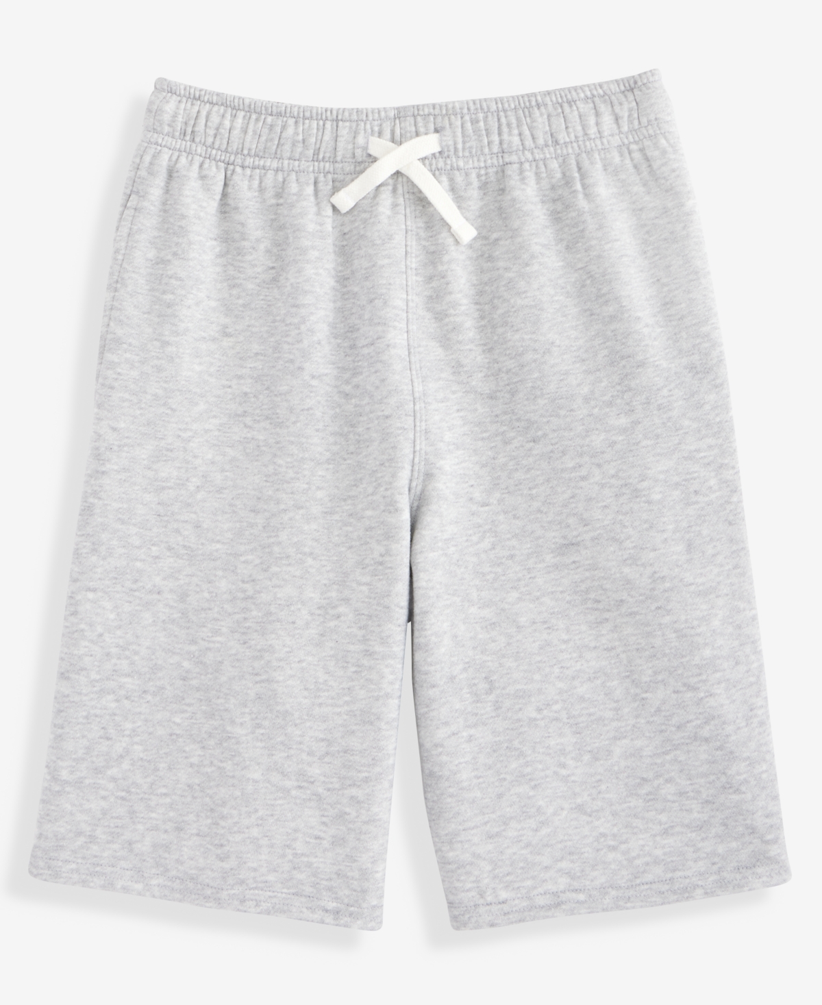 Epic Threads Kids' Little & Big Boys Soft Fleece Shorts, Exclusively At Macy's In Gray