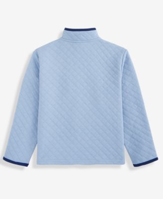 Boys Toddler 2T-4T Quilted Quarter-Zip Jacket, Macy's Exclusive