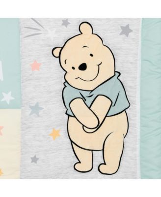 Baby Disney Winnie the Pooh Hugs 3-Piece Nursery Crib Bedding Set