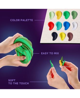 OKTO Air-Dry Clay 3D Painting Kit – 3D Picture Macaw (11.4 x 11.4 in)