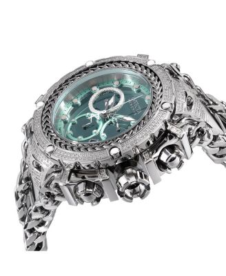 Men's 48416 Gladiator  Quartz Chronograph Turquoise Dial Watch