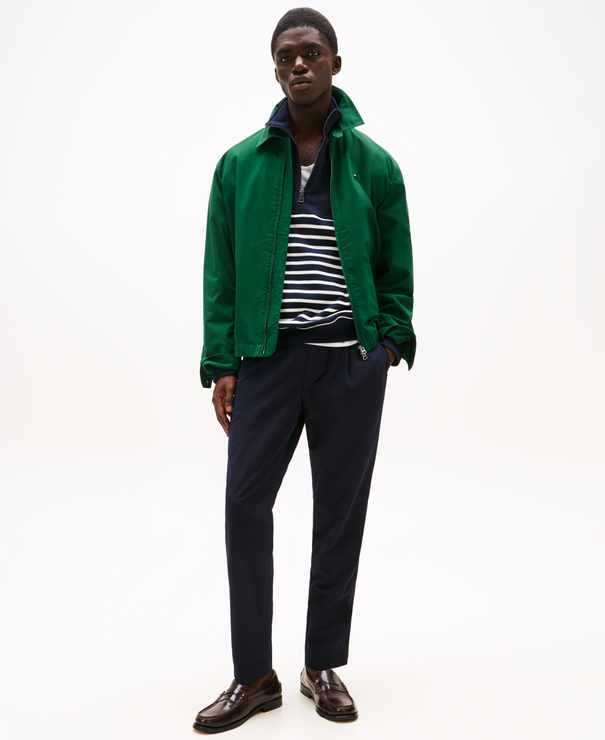 Tommy Hilfiger Men's Harlem Performance Relaxed Fit Chinos Pants