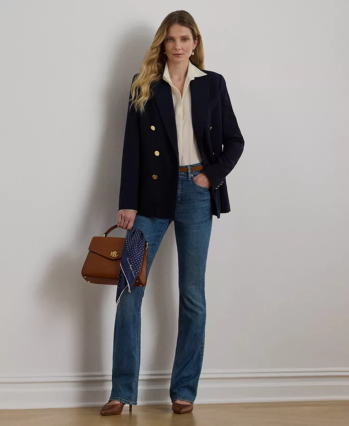 Petite High-Rise Boot Cut Jeans - thumbnail 5