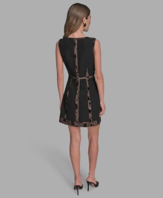 Women's Archive Patchwork A-Line Lace Dress