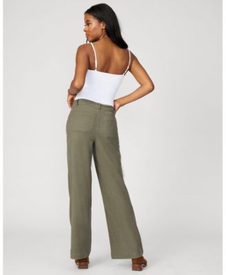 Women's High Rise Flare Twill Pant
