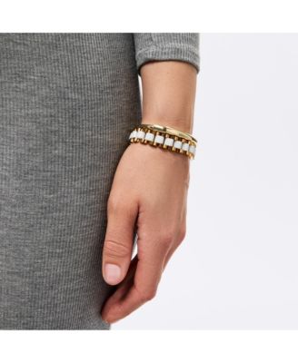 Watch Strap Bracelet - Ora Gold Ceramic