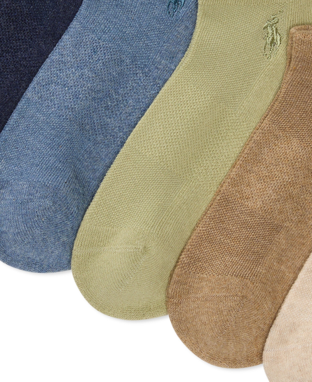 Polo Ralph Lauren Women's 6-pk. Cushion Low-cut Socks In Multi