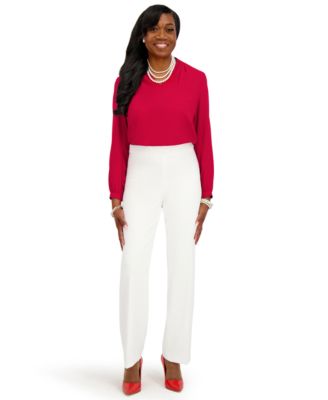 Women's Long Sleeve V-Neck Top