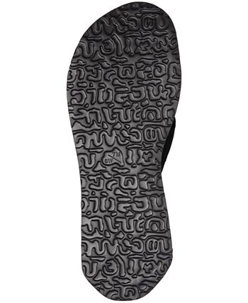 Nike 307812 Men's Celso Thong Plus - Black/Grey 7M/8W