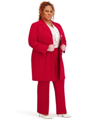 Women's Three Button Patch Pocket Trench Coat