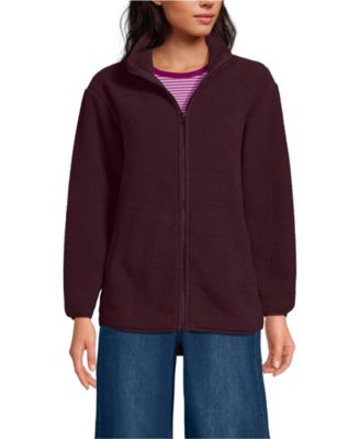 Women's Cozy High Pile Full Zip Fleece Jacket