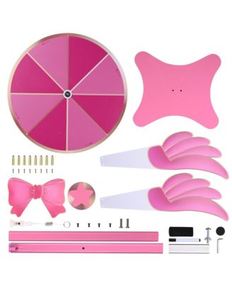 24" Dual Use Prize Wheel Tabletop or Floor Stand w/ Replacement Parts