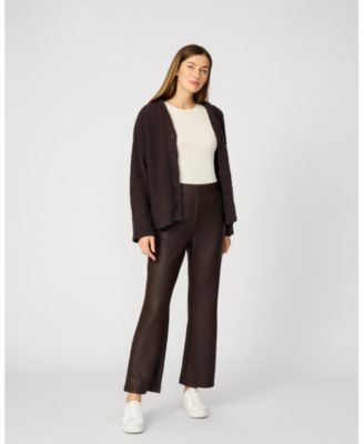 Women's Coated Pull On Bootcut Pant