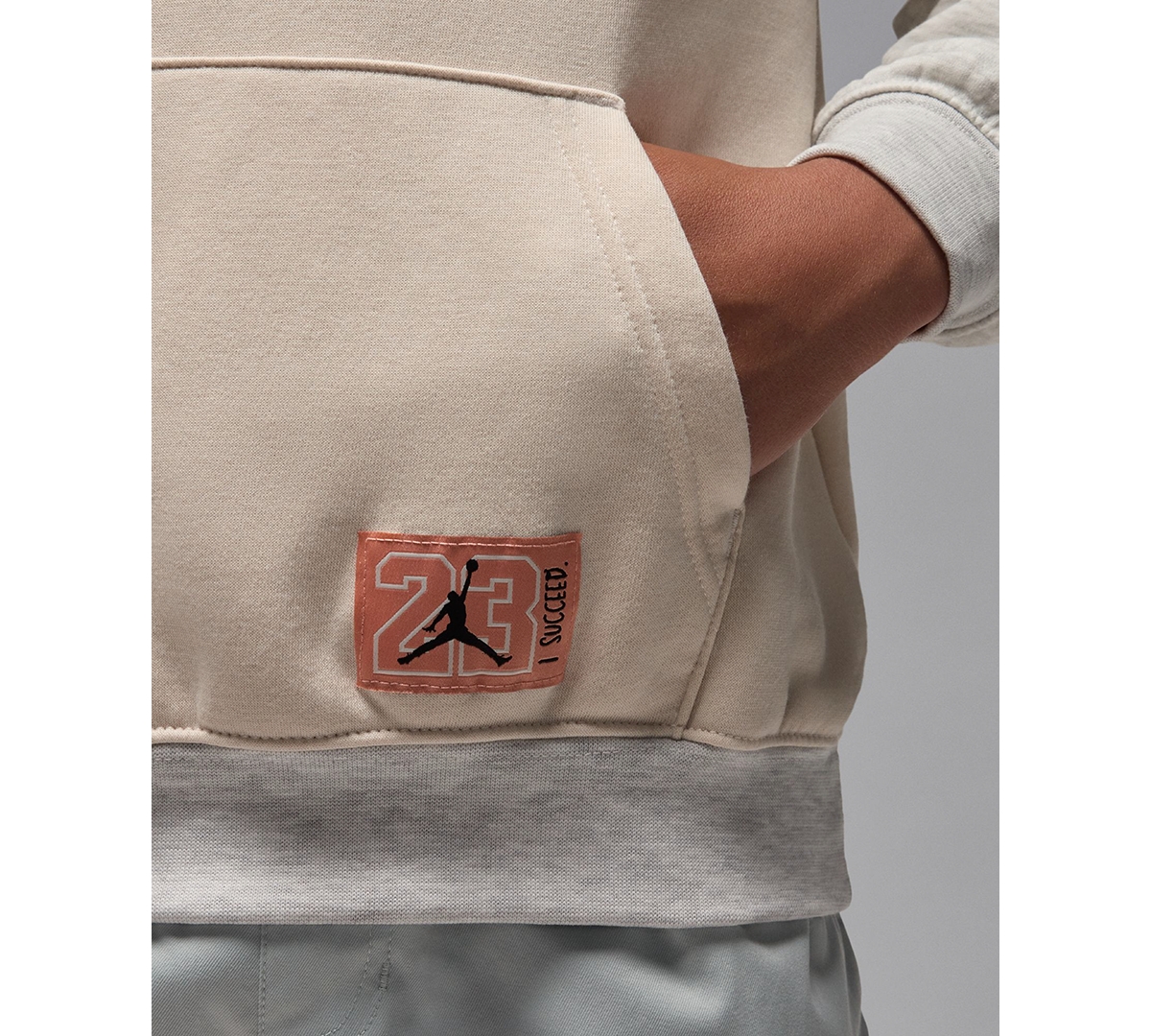 Jordan Boys 8-20 Mj Future Flight Drop Shoulder Long-sleeve Hoodie In Brown