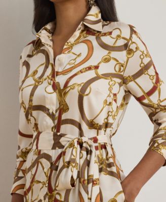 Petite Fayella Long Sleeve Shirt Dress