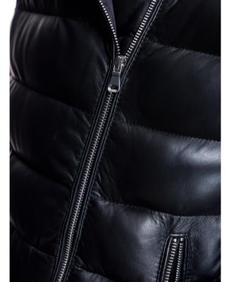 Women's Horizontal Leather Jacket