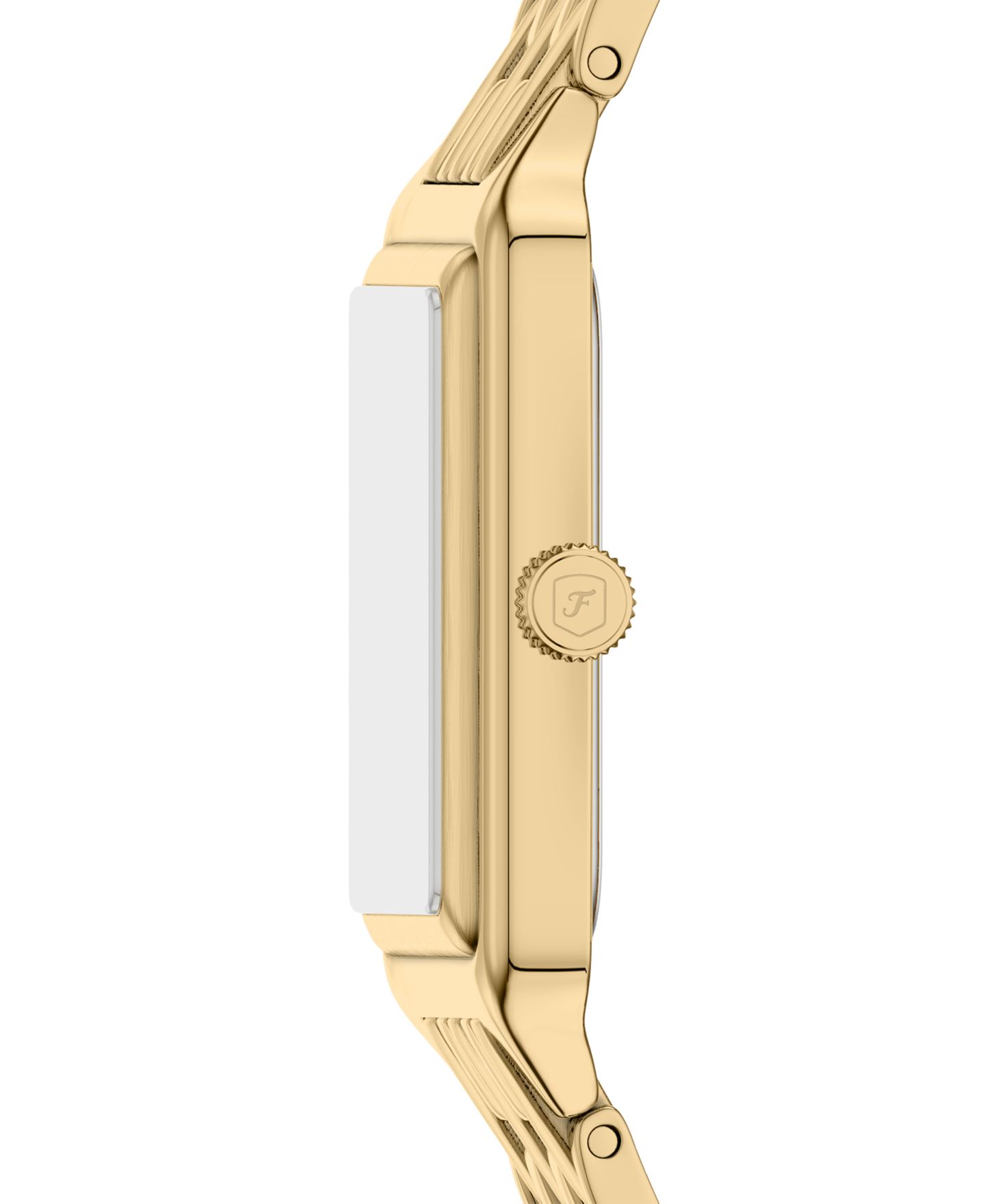 Женские часы Fossil Raquel Three-Hand Gold-Tone Stainless Steel Watch, 23mm — фото 3