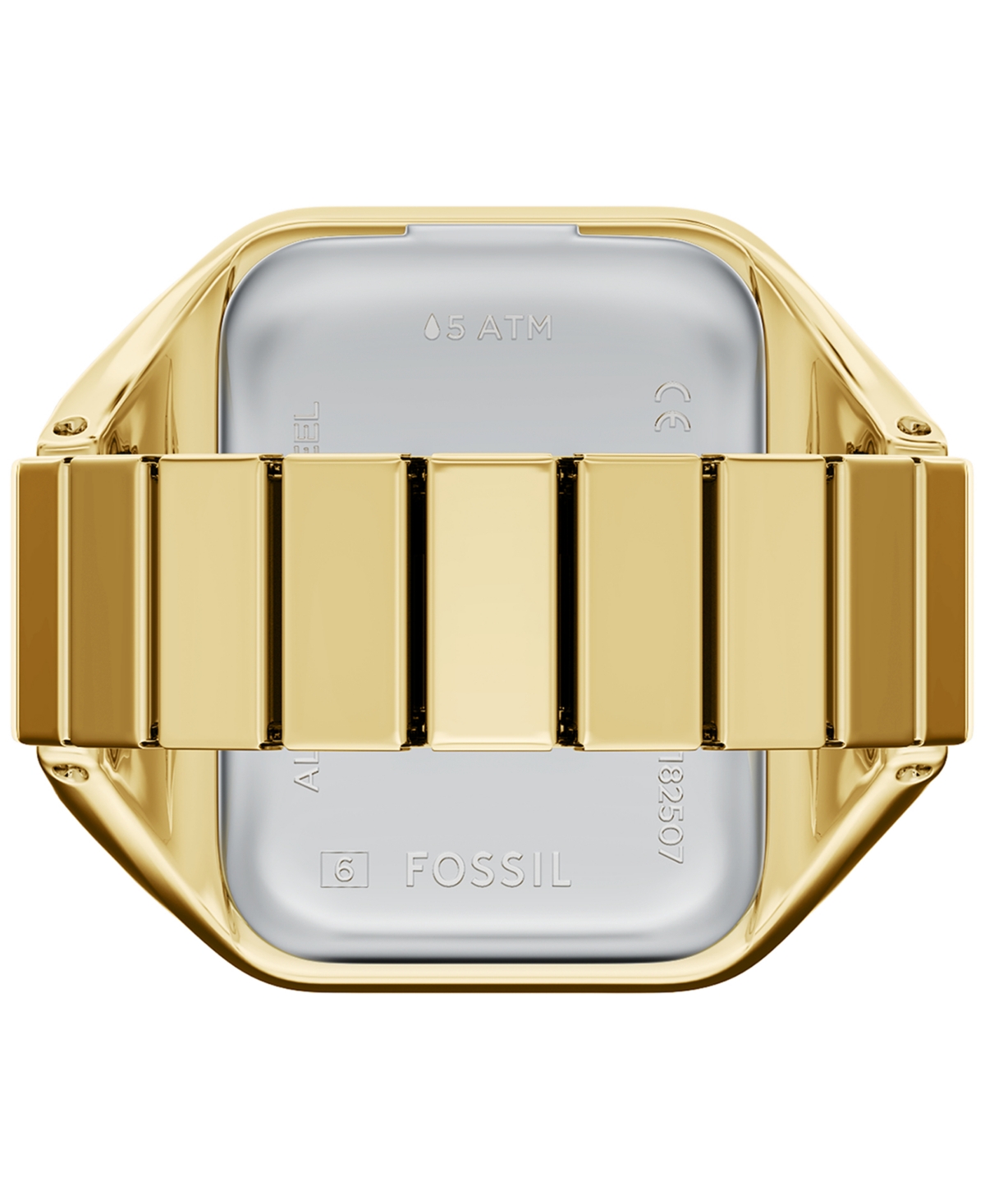 Fossil Women's Raquel Watch Ring Two-Hand Gold-Tone Stainless Steel Watch, 14mm