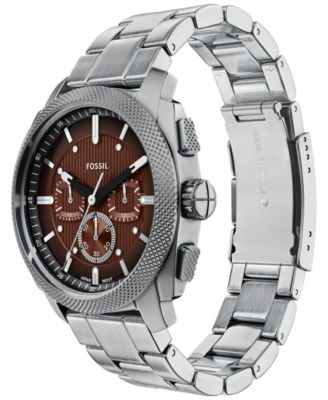 Men's Machine Chronograph Stainless Steel Watch, 44mm
