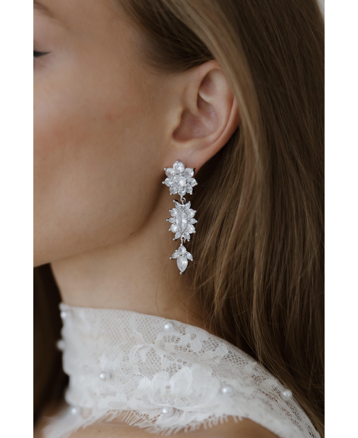 Untamed Petals Keepsake Crystal Drop Earrings