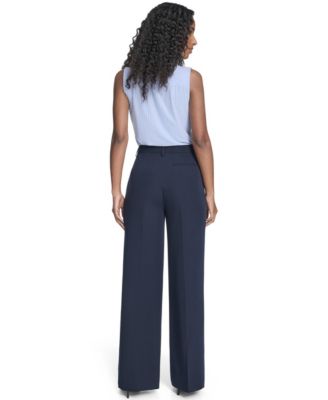 Women's High Rise Solid Sailor Pants