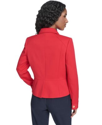 Women's Button Front Twill Jacket