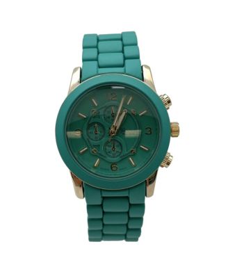 Teal Soft Band Lightweight Every Day Soft Colors Women Watch