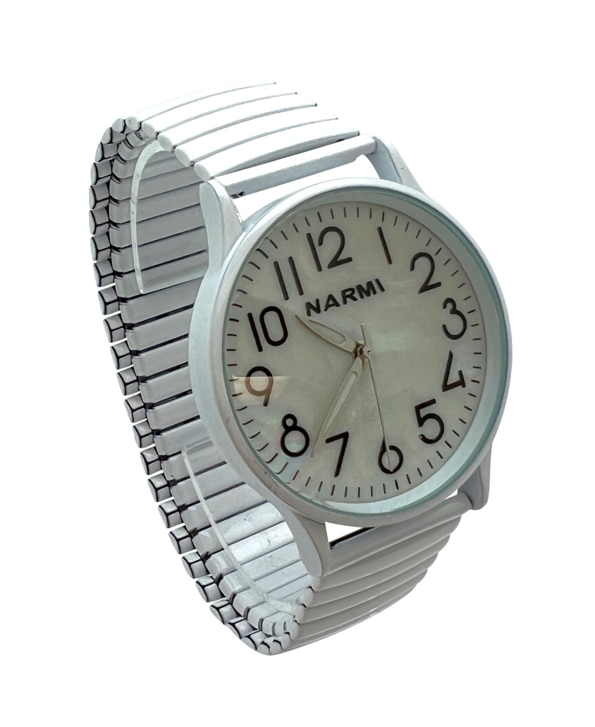 White Stretch and Classic Analog Women Watch