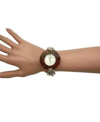 Cheetah Bracelet Big Face Women Watch